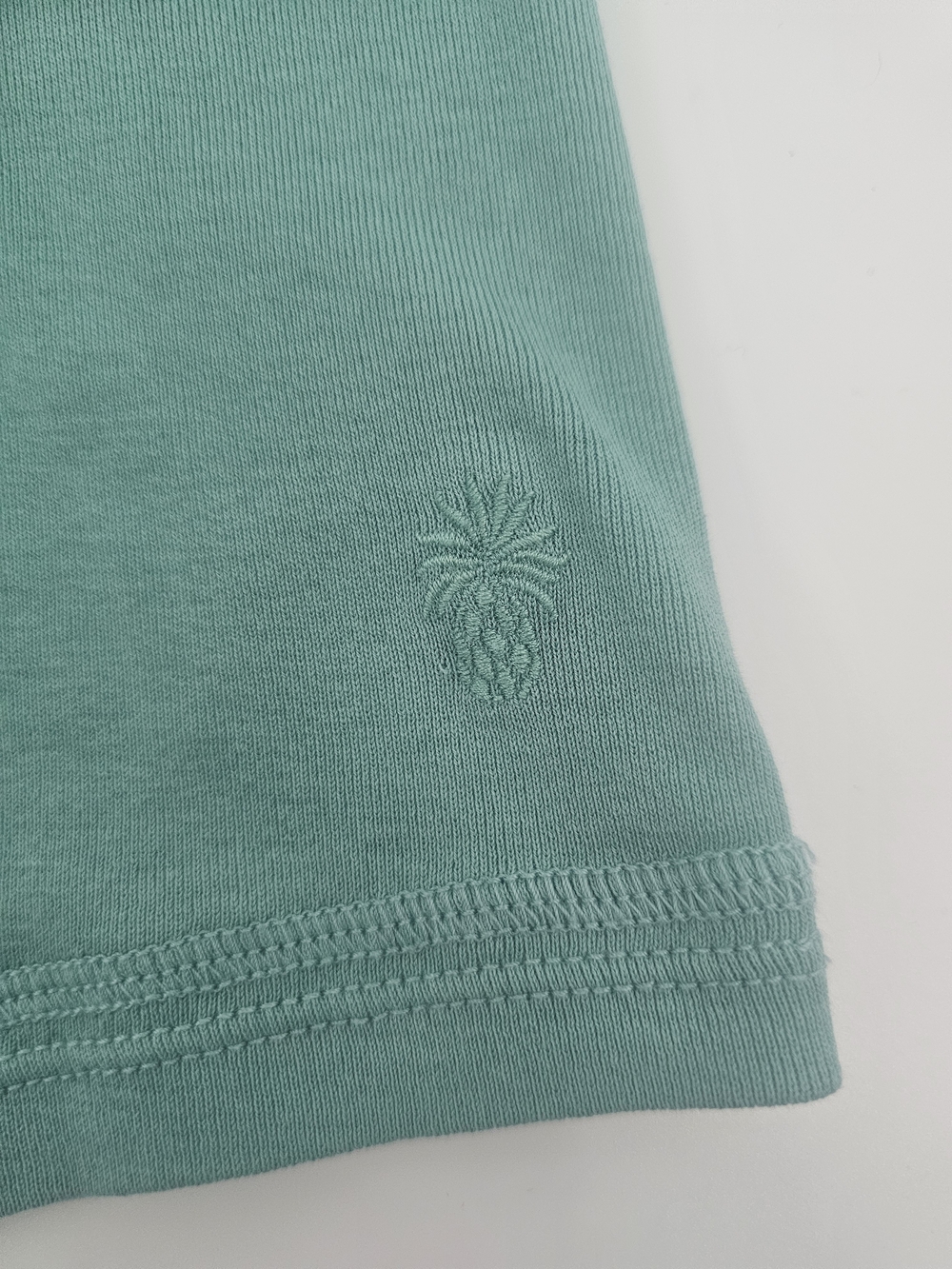 Tommy Bahama Relax Women's Long Sleeve Cotton Tee Aqua Teal Crew Neck Top S - Picture 3 of 7
